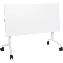 Beliani Zusammenklappbarer Schreibtisch CAVI 120 x 75 x 60 cm Weiß