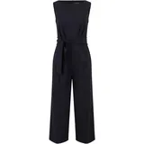Betty Barclay Jumpsuit mit Bindegürtel, Black, 48