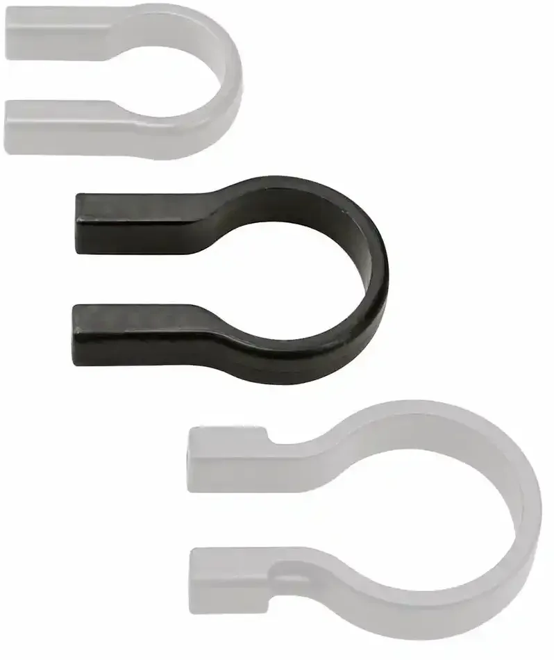 KLICKfix Lenker Adapter Schelle ⌀ 31,8mm / 10 Stück im Beutel  schwarz