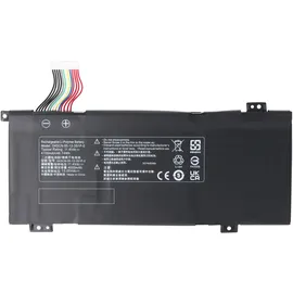 AccuCell Akku passend für Medion Erazer X6805, Medion MD61635, Li-Polymer, 11,4V, 4100mAh, 46,74Wh