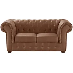 Sofa   Chester ¦ braun ¦ Maße (cm): B: 175 H: 77 T: 94