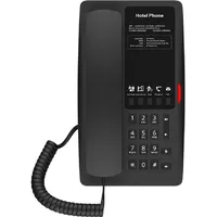 Fanvil H4 H4 Black Hospitality Phone SIP - Schwarz