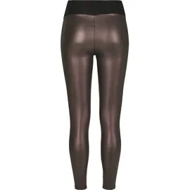 URBAN CLASSICS Faux Leather Leggings Red XS