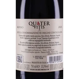 Firriato Quater Vitis Rosso 2021