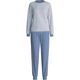 CALIDA Soft Dreams Pyjama Blau 44/46