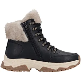 Rieker Schnürstiefel in schwarz 41