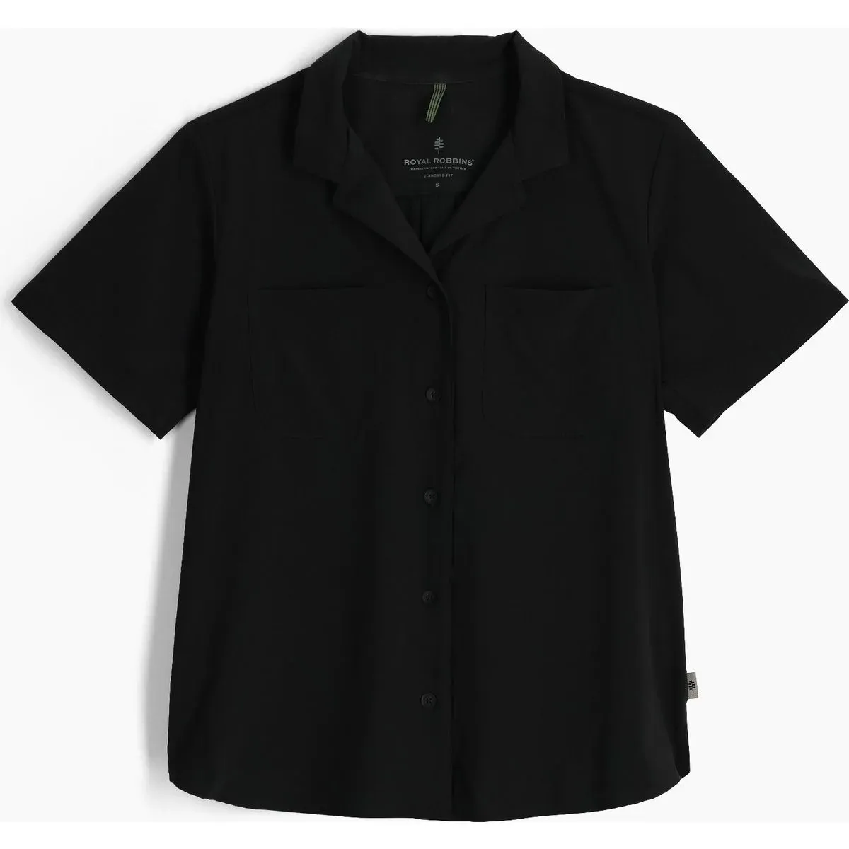 Royal Robbins Spotless Evolution Meadow Short Sleeve jet black (037) XL