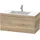 Duravit Waschtischunterschrank c-bonded L-Cube 100x48cm, 1 HL, Ei marm., 1 Ausz., wandhängend