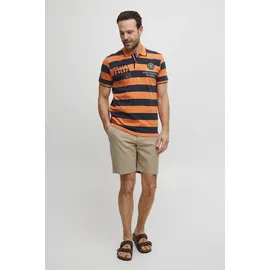 FQ1924 Poloshirt FQ1924 "Poloshirt FQHarald", Herren, Gr. L, orange (coral gold), Obermaterial: 100% Baumwolle CO., Shirts