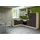 OPTIFIT Winkelküche L-Form 300 x 175 cm grau