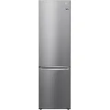 LG GBP62PZNCN1, Klasse C, 384 L, Kühl-/ Gefrierkombination, Frische Features, Kühlschrank mit Gefrierfach und Innendisplay, DoorCooling+, LINEARCooling, 59,5 x 203 x 67,5 cm ꟷ Platinum Silver