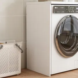 muvu Badezimmerschrank über Waschmaschine Trockner, Regal, Scandinavian weiß 64 cm