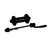 Shimano Schnellspanner Vorderradnabe HB-TX500 100 mm 36 Loch schwarz