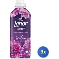 3x Lenor Weichspüler 840 Ml.concentrato 40 Messlöffel Amethyst