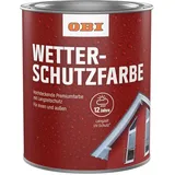 OBI Wetterschutzfarbe Hellelfenbein seidenmatt 750 ml