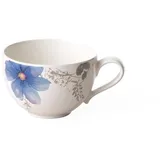 Villeroy & Boch Villeroy und Boch Mariefleur Gris Kaffeetasse, 250 ml, Höhe: 6 cm, Premium Porzellan