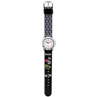 Scout Mädchenuhr Kinderuhr Armbanduhr mit Metallgehäuse buntes Armband Lernuhr 280393027
