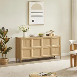 Okwish Sideboard 160 x 80 x 40 cm Beige