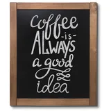 Showdown® Displays Kreidetafel 50 x 60 cm Braun