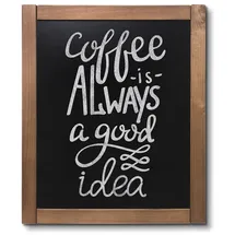 Showdown® Displays Kreidetafel 50 x 60 cm Braun
