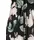 Buffalo Sommerrock Damen Blumenprint Schwarz/Rosa 34
