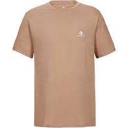 CONVERSE Star Chevron T-Shirt in mushroom forage, Größe XL - braun