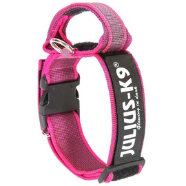 Julius-K9 Halsband mit Griff 40mm pink