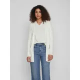 VILA Strickjacke 'Ril' - Weiß - XL