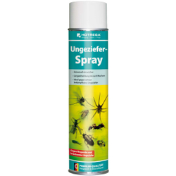 HOTREGA® Ungeziefer-Spray, Hochergiebiges Breitband-Insektizid, 600 ml - Dose