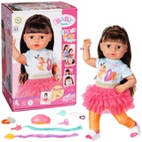 Zapf Creation BABY born Sister Play & Style brunette 43 cm,