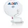 Alden AS2@ 60 Satellitenanlage Ultrawhite mit S.S.C HD-Steuermodul und integrierter LTE-Antenne
