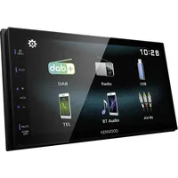 Kenwood DMX125DAB 2-DIN DAB+ Bluetooth Autoradio