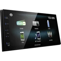 Kenwood DMX125DAB 2-DIN DAB+ Bluetooth Autoradio