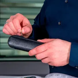 Online Schreibgeräte ONLINE® Schreibgeräte-Etui schwarz, 15,5 x 5,0 cm