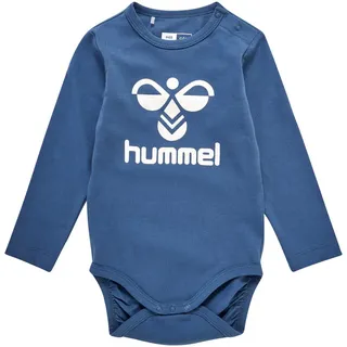 hummel Hmlflips langarm Baby-Body 7050 - bering sea 80