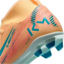 Nike Kinder Fussball-Rasenschuhe JR Superfly 10 MELON TINT/NEO turq-igloo 37 1⁄2