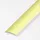 Alfer Übergangsprofil 1 M, 40 X 5 Mm Aluminium Eloxiert Messing Treppenkantenprofil