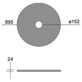 Brumberg Akustikpaneel D895mm (85210908)