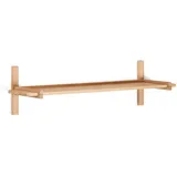 Kave Home Sitra Wandregal 40 x 20 x 20 cm Braun