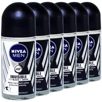 NIVEA Black & White Invisible Clear Roll-On 50 ml