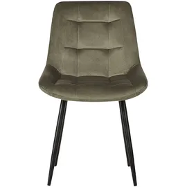 Beliani Esszimmerstuhl 2er Set MELROSE