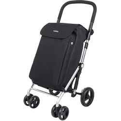 Einkaufstrolley Einkaufswagen Mit Kühltasche kaufwagen Klappbar Shopping Trolley 68 l, Kühltasche 10L, eine Große Kapazität von 25 kg, Für Einkaufen