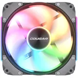 Cougar CF-APR12HB3-RGB PC-Gehäuse-Lüfter Schwarz (B x H x T) 120 x 120 x 28mm
