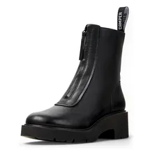 Camper Damen Milah K400776 Zip Bootie, Schwarz 001, 41 EU