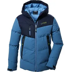KILLTEC Kinder Funktionsjacke KOW 376 BYS QLTD, blaugrau, 176
