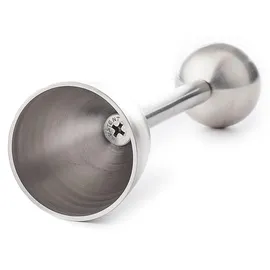 MyBasics Eierköpfer Edelstahl silber