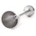 MyBasics Eierköpfer Edelstahl silber