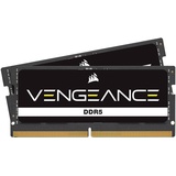 Corsair Vengeance SO-DIMM Kit 64GB, DDR5-4800, CL40-40-40-77, on-die ECC (CMSX64GX5M2A4800C40)