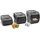 Novaliv Aufbewahrungsbox Set 3,5L + 5L + 9L 3-tlg. anthrazit