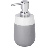 Wenko Keramik Seifenspender Malta grau - D/H ca. 7,50x15,50